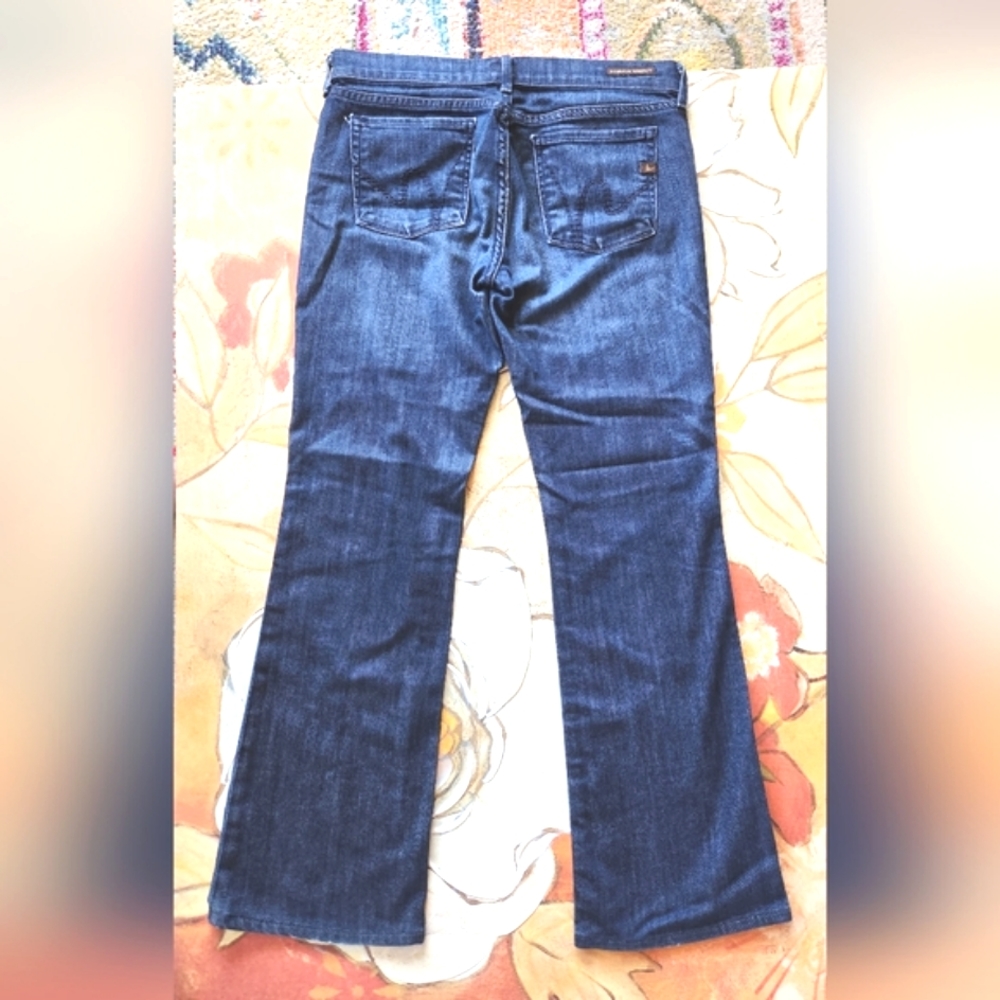 COH DITA Citizens Humanity Bootcut Jeans Low Rise Petite Stretch Medium Blue 29P - Picture 4 of 16